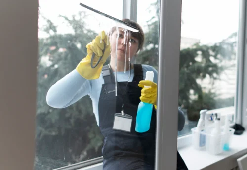 Nettoyage de vitres intérieures et extérieures à Roudouallec